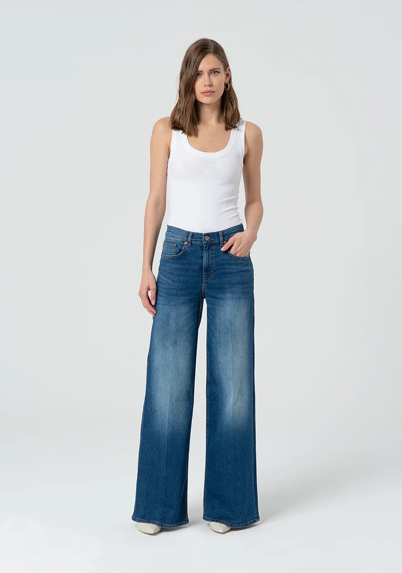 Fracomina Jeans Wide leg FP25SV3015D42002 349 Fracomina Jeans 