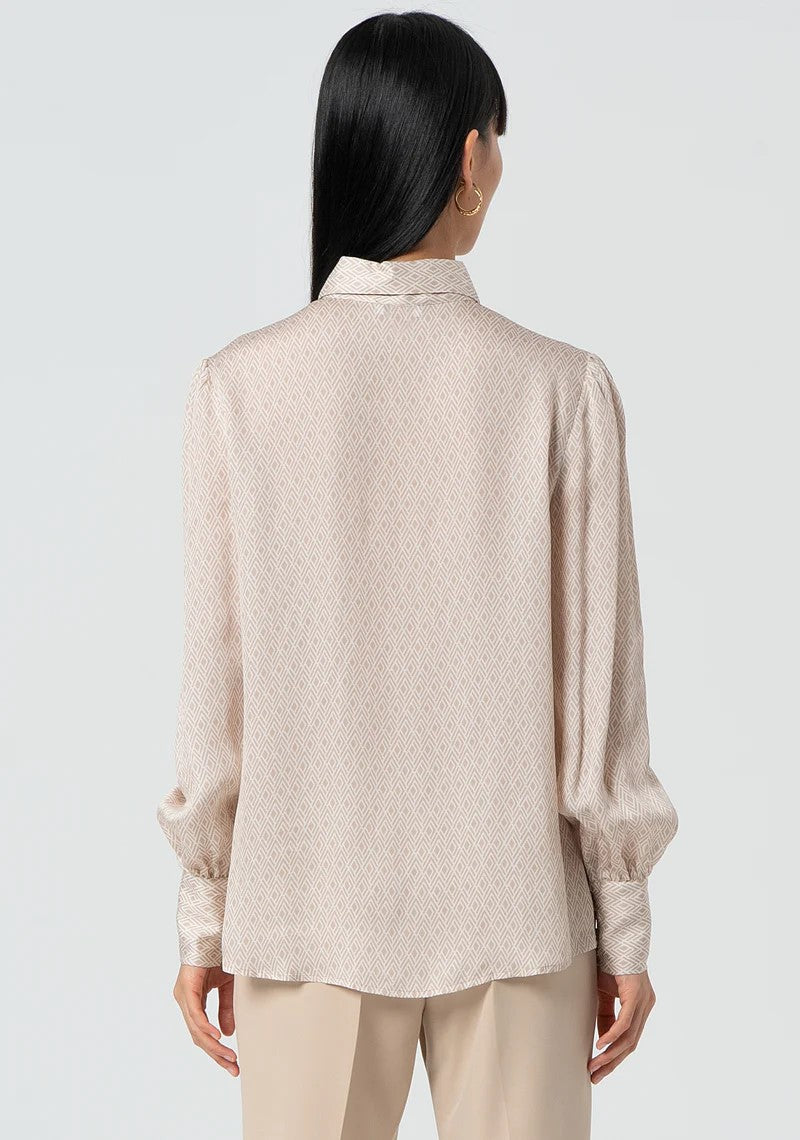 Fracomina Camicia stampa geometrica FR25ST6021W774J7 541 Fracomina Preview 