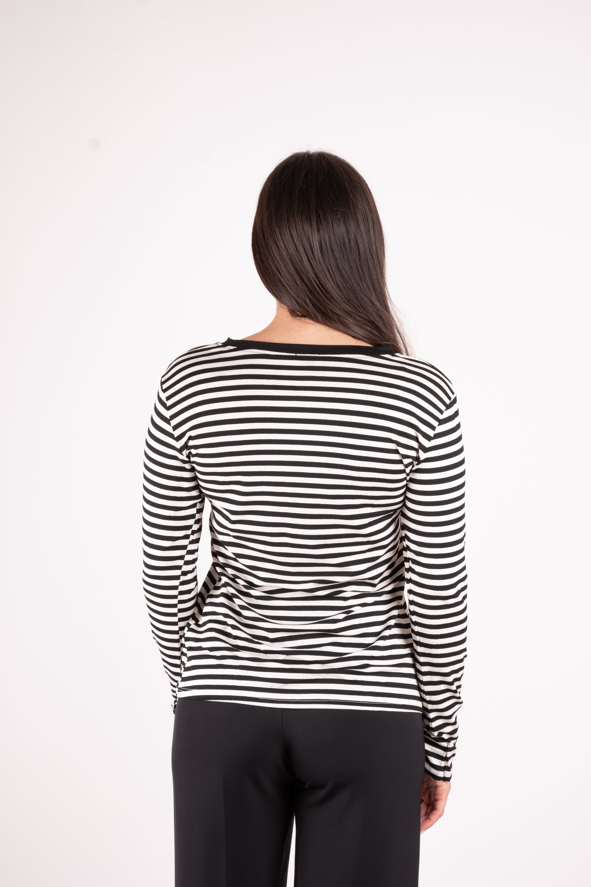 Susy Mix T-shirt basic rigata 2588 02 Susy Mix 