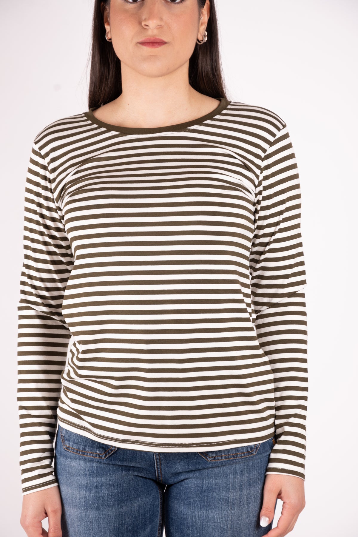Susy Mix T-shirt basic rigata 2588 04 Susy Mix 