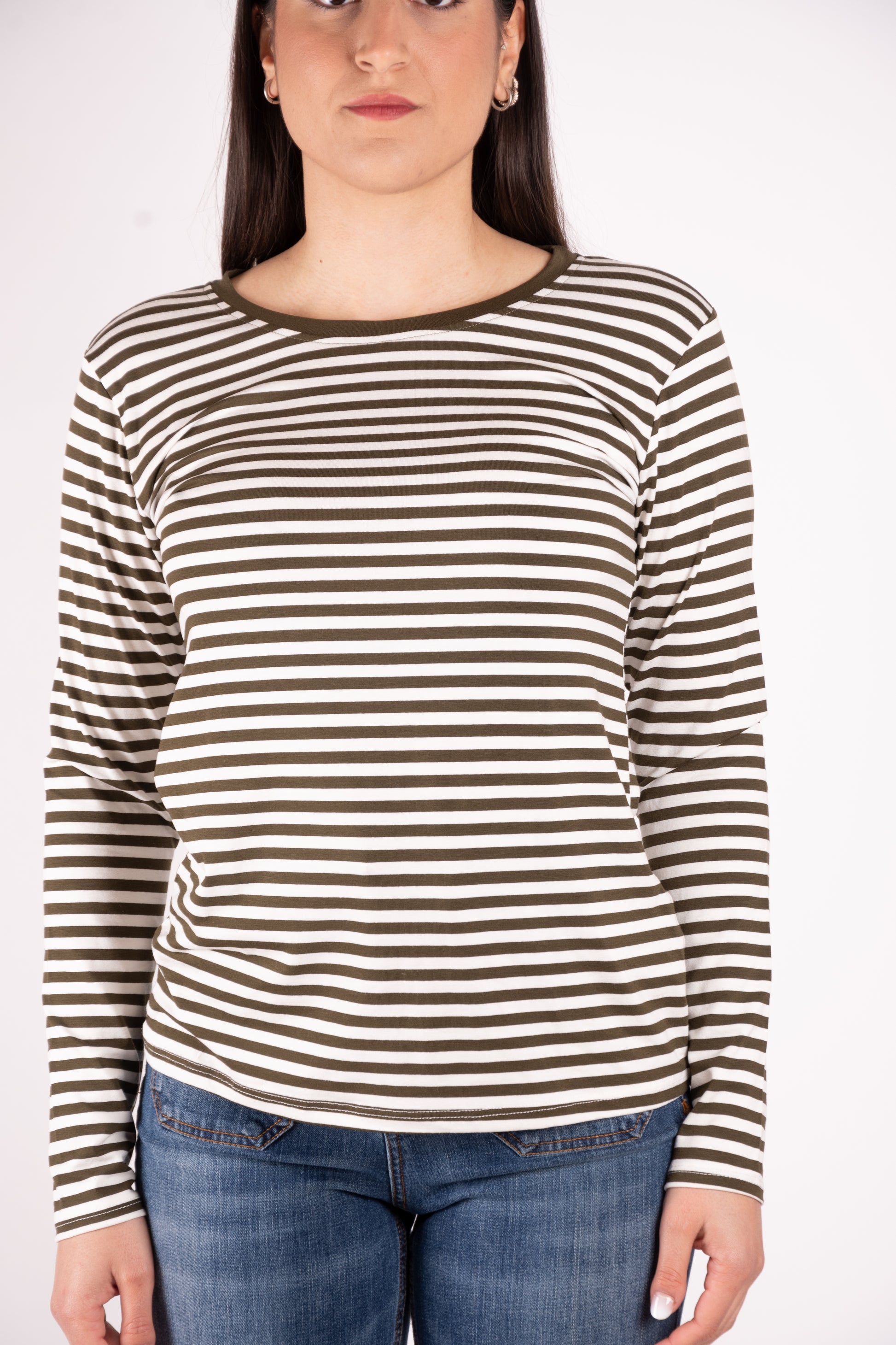 Susy Mix T-shirt basic rigata 2588 04 Susy Mix 