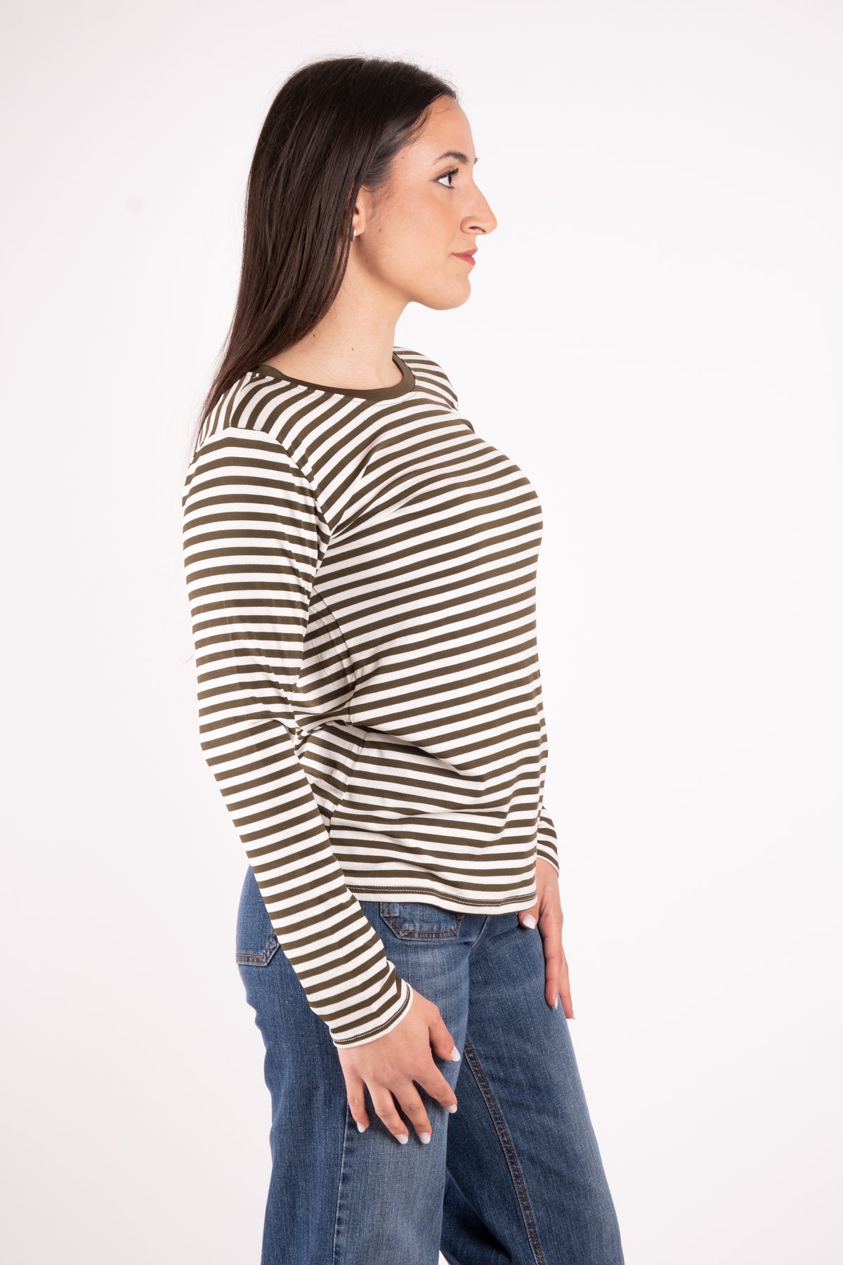 Susy Mix T-shirt basic rigata 2588 04 Susy Mix 
