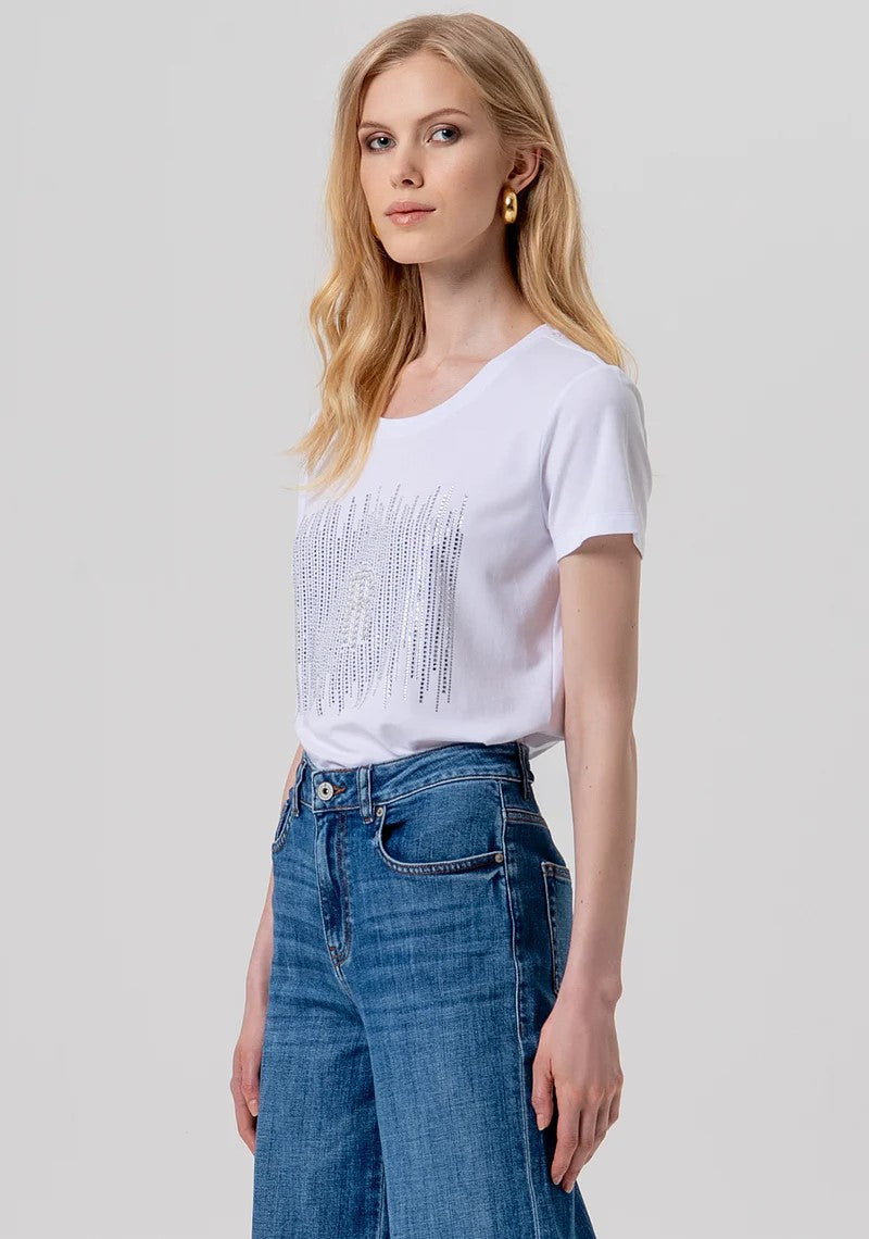 FRACOMINA JEANS FIT FLARE CON FONDO AMPIO LAVAGGIO MEDIO FP26SV3015D45093 349 Fracomina Jeans 