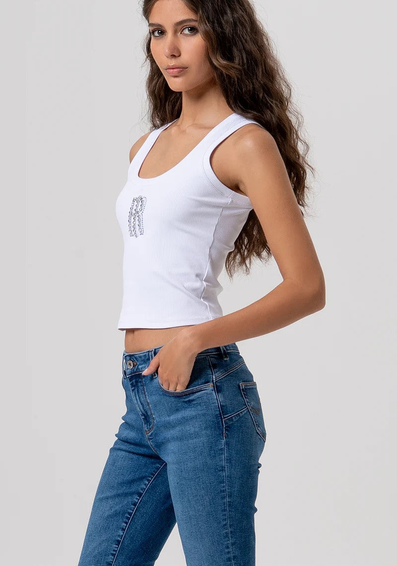 FRACOMINA JEANSU FIT BOOTCUT CON EFFETTO PUSH UP LAVAGGIO MEDIO FP26SV8020D46002 349 Fracomina Jeans 