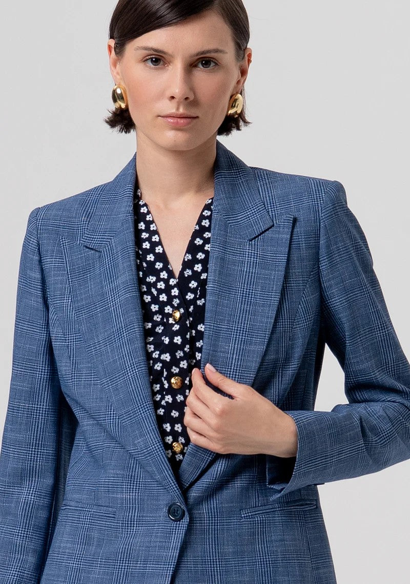 FRACOMINA BLAZER MONOPETTO FANTASIA GALLES FR26SJ2001W645O2 166 Fracomina Preview 