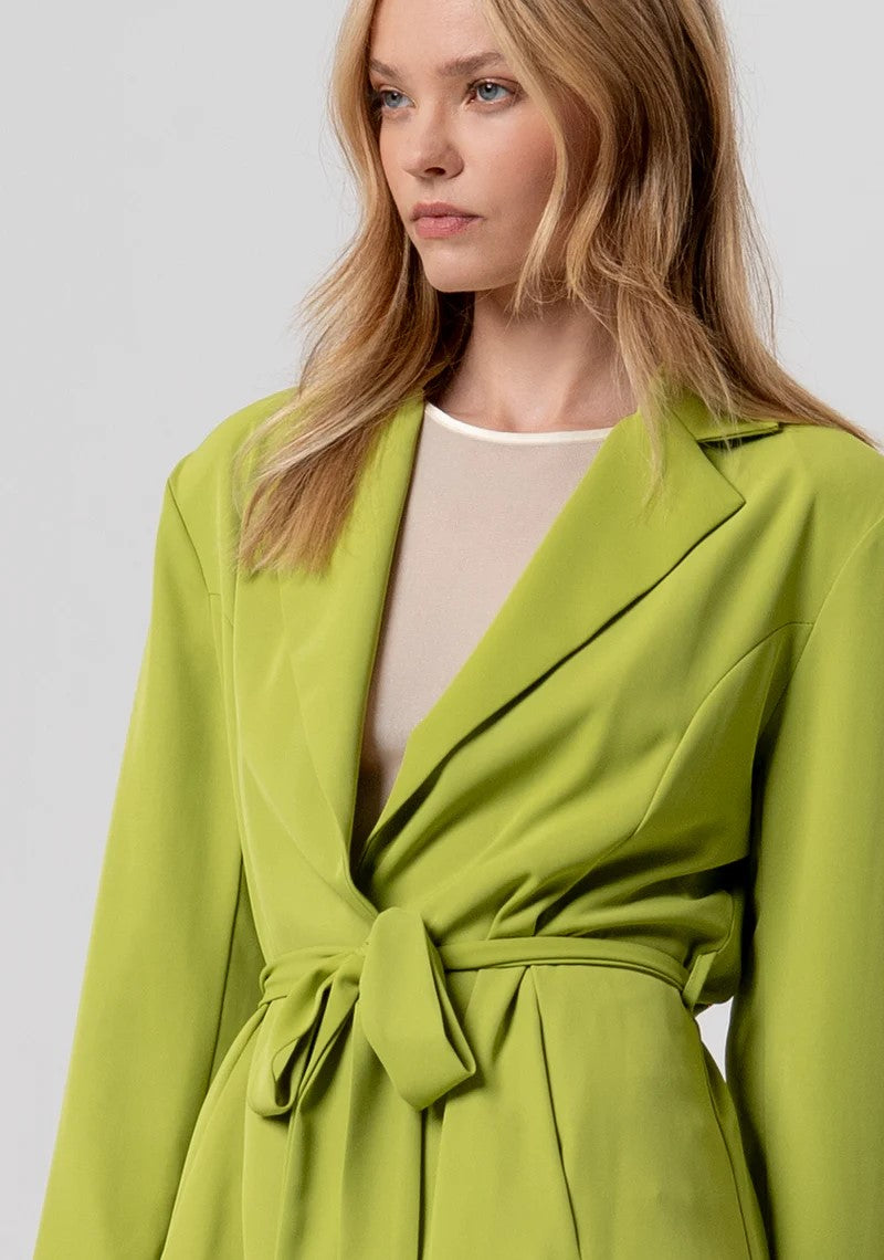 FRACOMINA BLAZER OVER CON CINTURA FR26SJ3010W43601 813 Fracomina Preview 