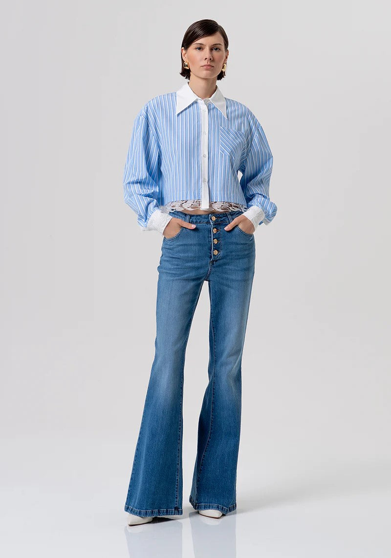 FRACOMINA CAPICIA OVERSIZE CON PIZZO FR26ST6007W827N8 I24 Fracomina Preview 
