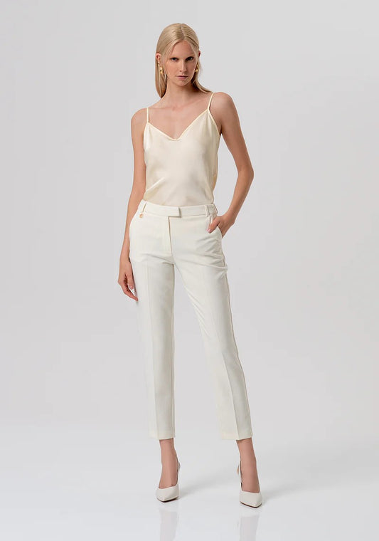 FRACOMINA PANTALONE MODELLO CHINO ALLA CAVIGLIA FR26SV4002W42901 B59 Fracomina Preview 