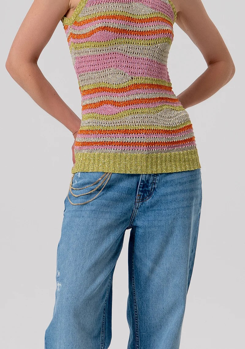 FRACOMINA JEANS WIDE LEG  VITA ALTA CON CINTURA FR26SV5007D471O1 437 Fracomina Preview 