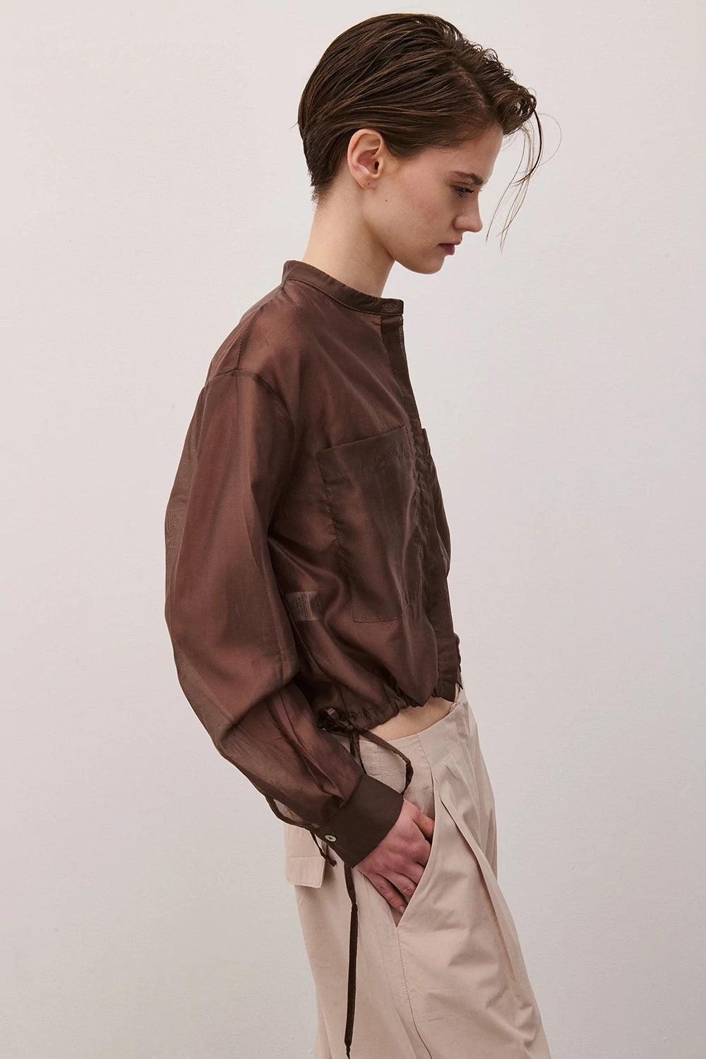 TWO WAY CAMICIA BOMBER CON TASCHE BL26SP1049 02 TWO WAY 