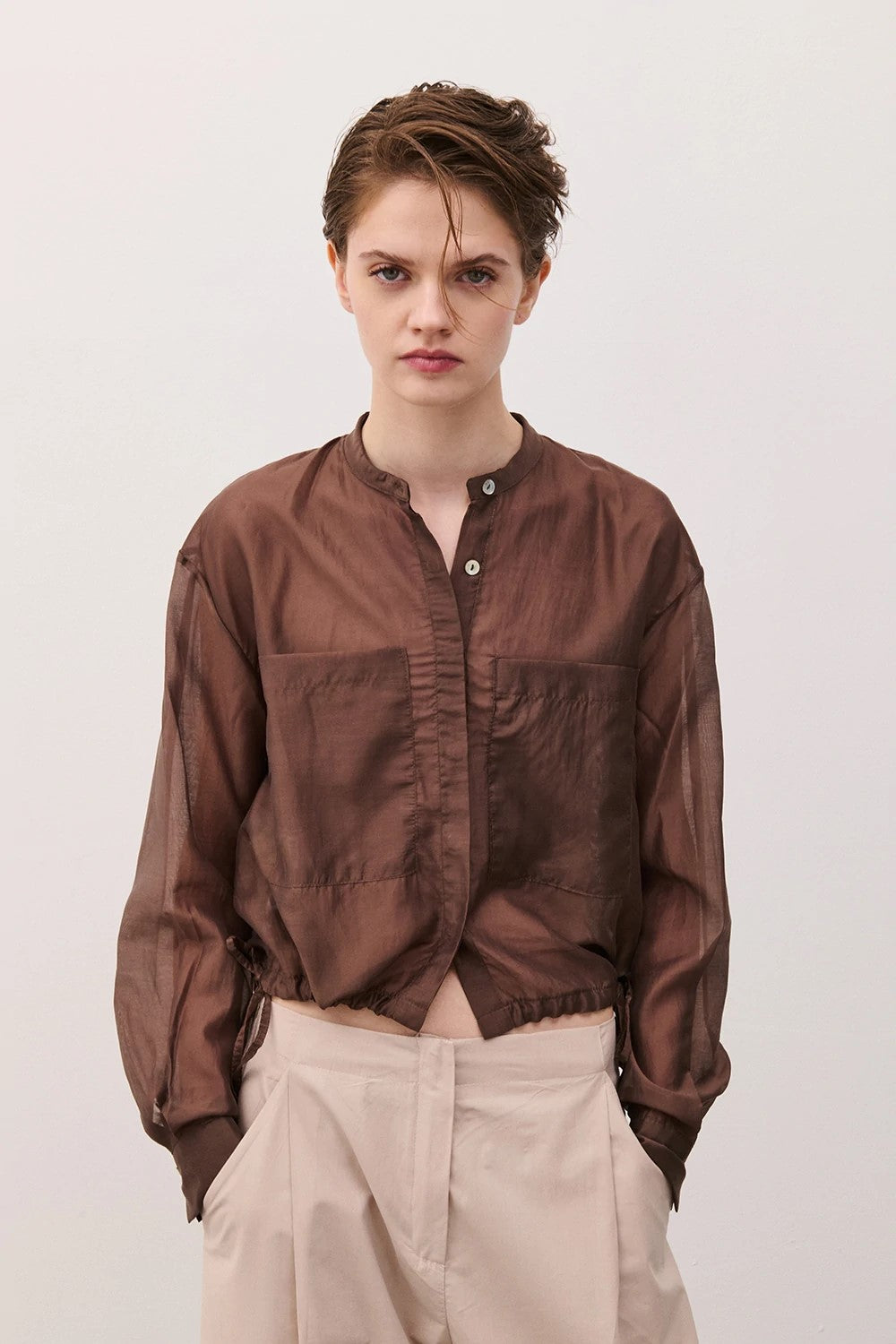 TWO WAY CAMICIA BOMBER CON TASCHE BL26SP1049 02 TWO WAY 