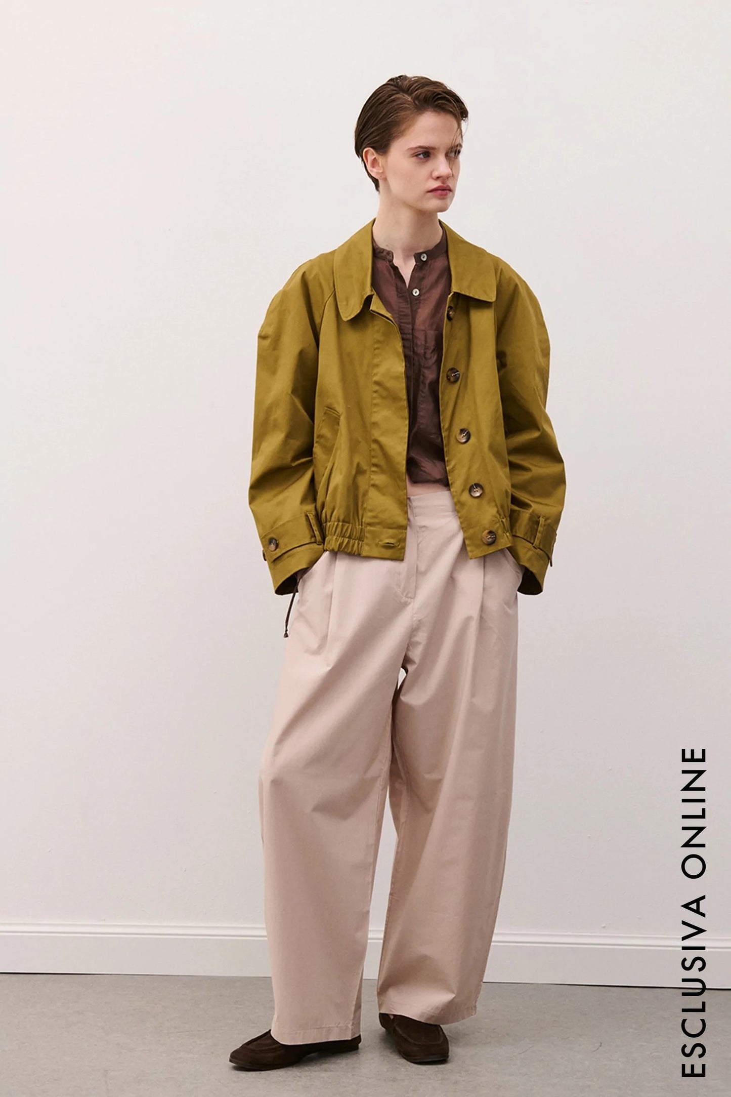 TWO WAY PANTALONE CINTURINO BALLON PA26SP1054 03 TWO WAY 
