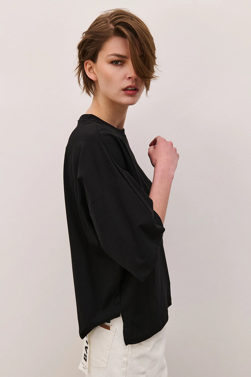 TWO WAY T-SHIRT IN COTONE MONOSPALLA TS26SGI42 03 TWO WAY 