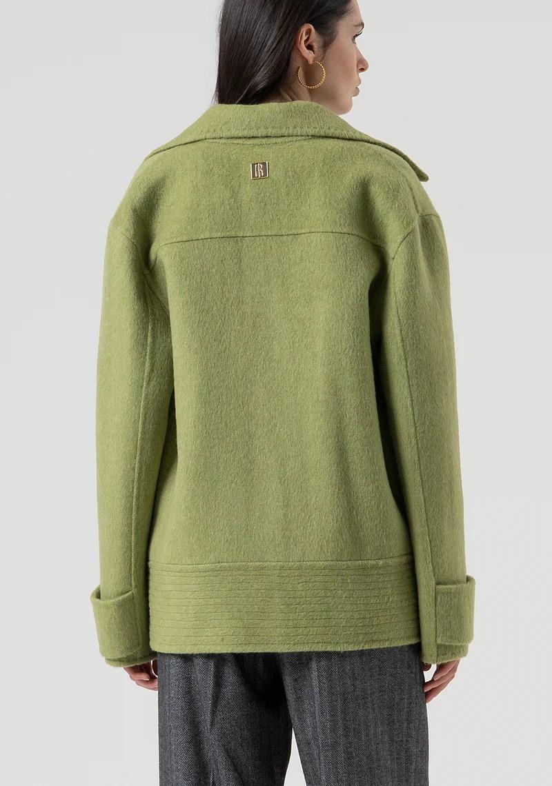 Fracomina Giaccone caban con fibbia FR25WC1003W80201 T52 Fracomina Preview 