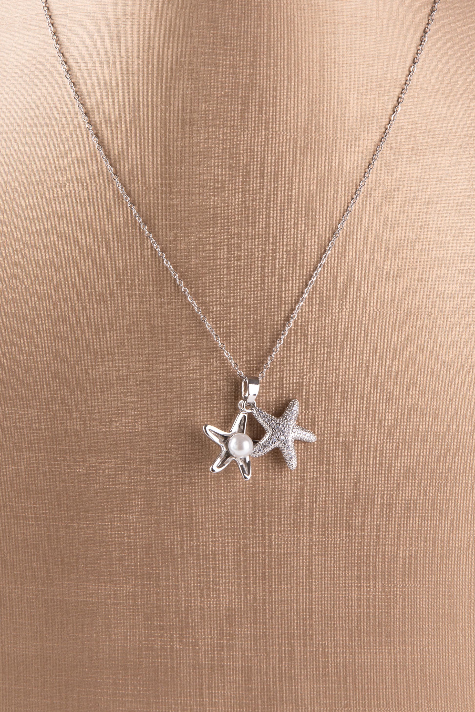 Chil Collana doppia stella COLLANA 10/25 01 Chili 