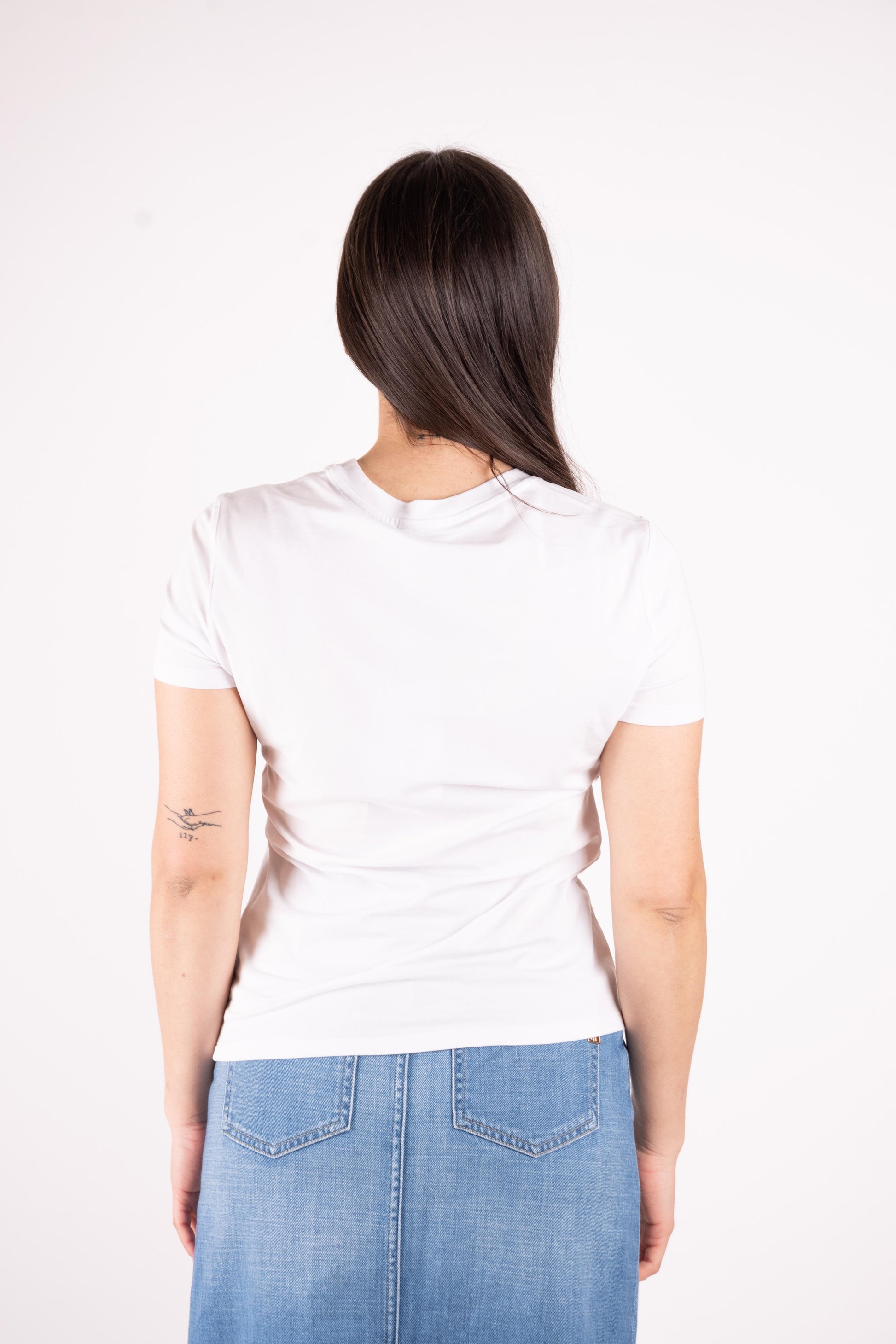 Fracomina T-shirt logo pailletes FP25ST3011J449N5 278 Fracomina Jeans 