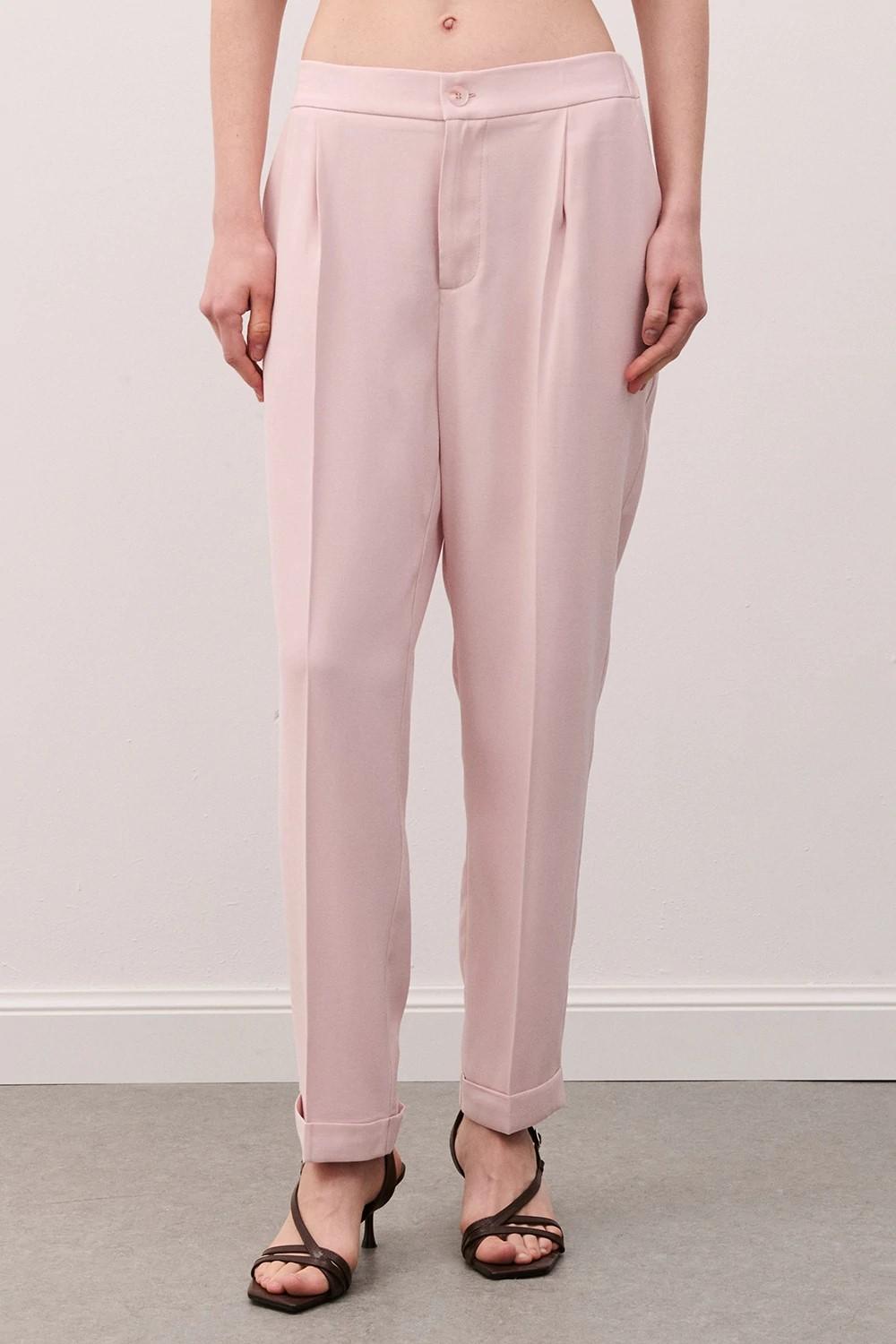 TWO WAY PANTALONE SIGARETTA CON RISVOLTO PA26SRO57CU 01 TWO WAY 