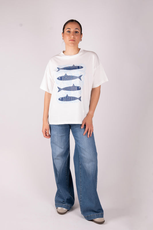 Vicolo T-Shirt Conchiglie RD0870 01 Vicolo 