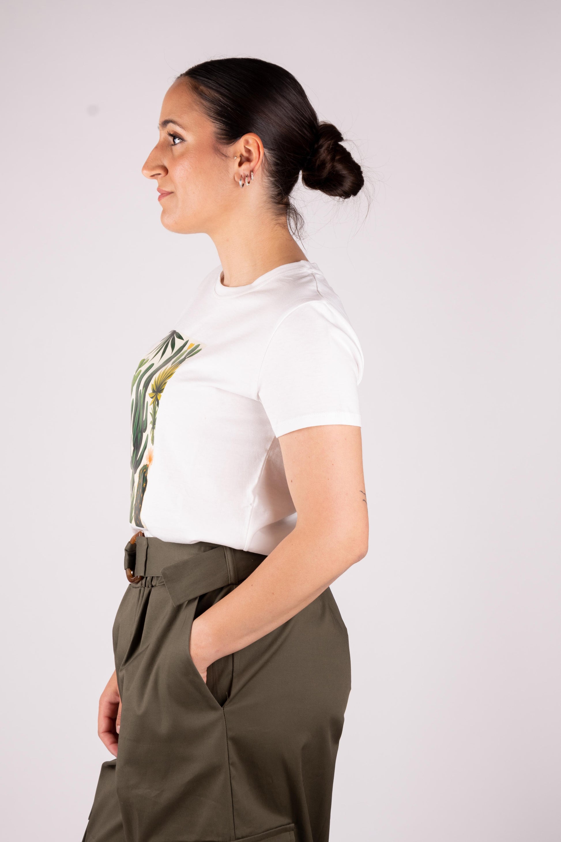 Vicolo T-shirt Cactus RD1026 01 Vicolo 