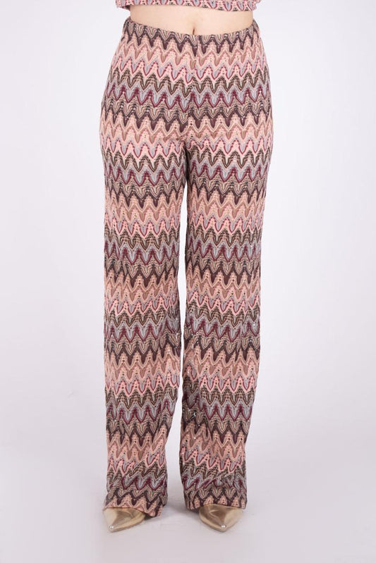 Haveone Pantaloni in mmaglia fantasia PMA-L079 01 Haveone 