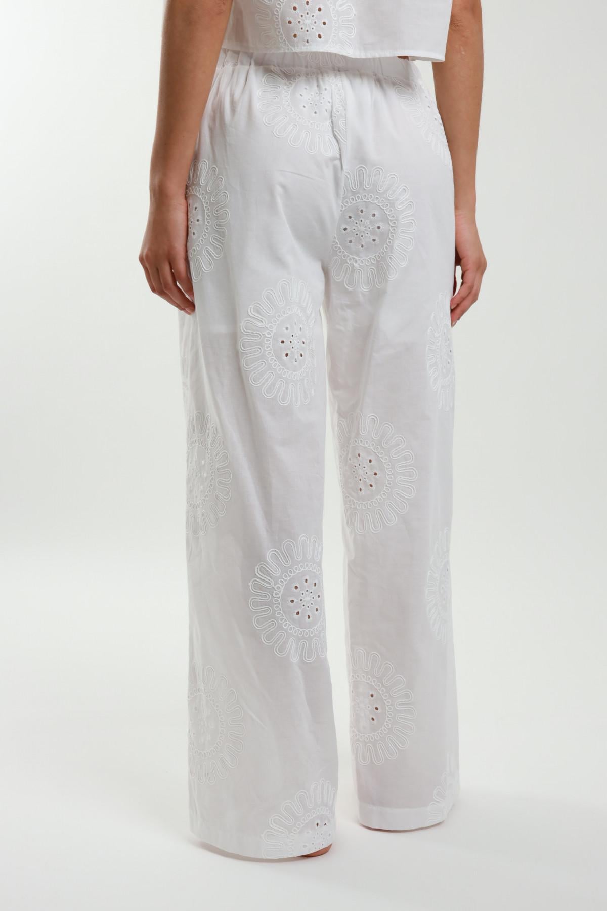 Susymix Pantalone in pizzo Sangallo 11443 RICAMO 01 Susy Mix 