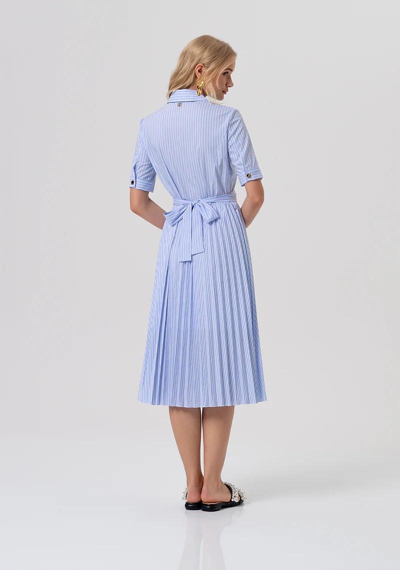 FRACOMINA ABITO CHEMISIER RIGATO FR26SD4003W697N8 I24 Fracomina Preview 