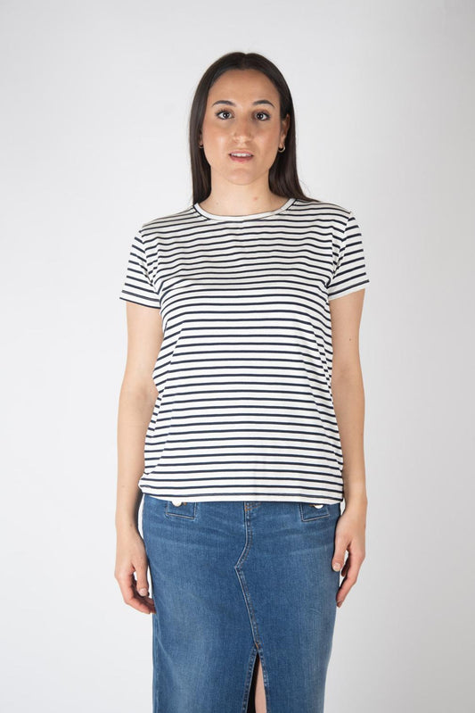 Vicolo T-shirt righe UB0269 01 Vicolo 