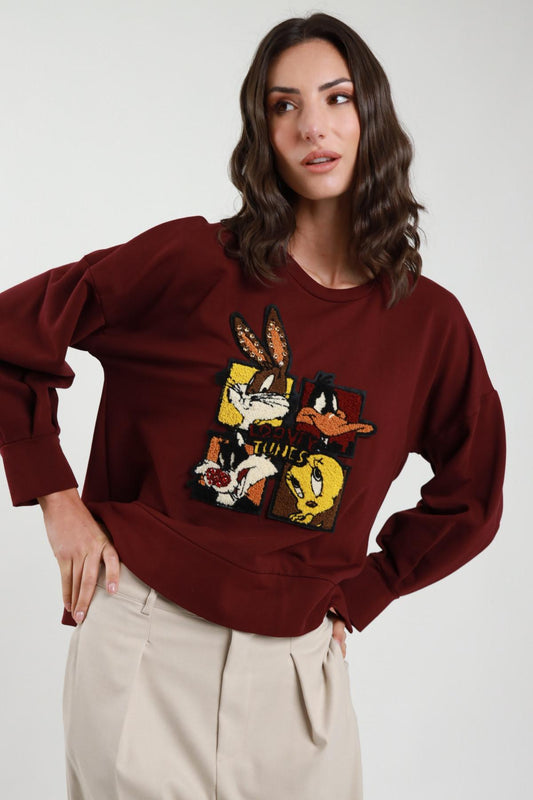 SUSYMIX FELPA PATCHES LOONEY TUNES I256163 01 Susy Mix 