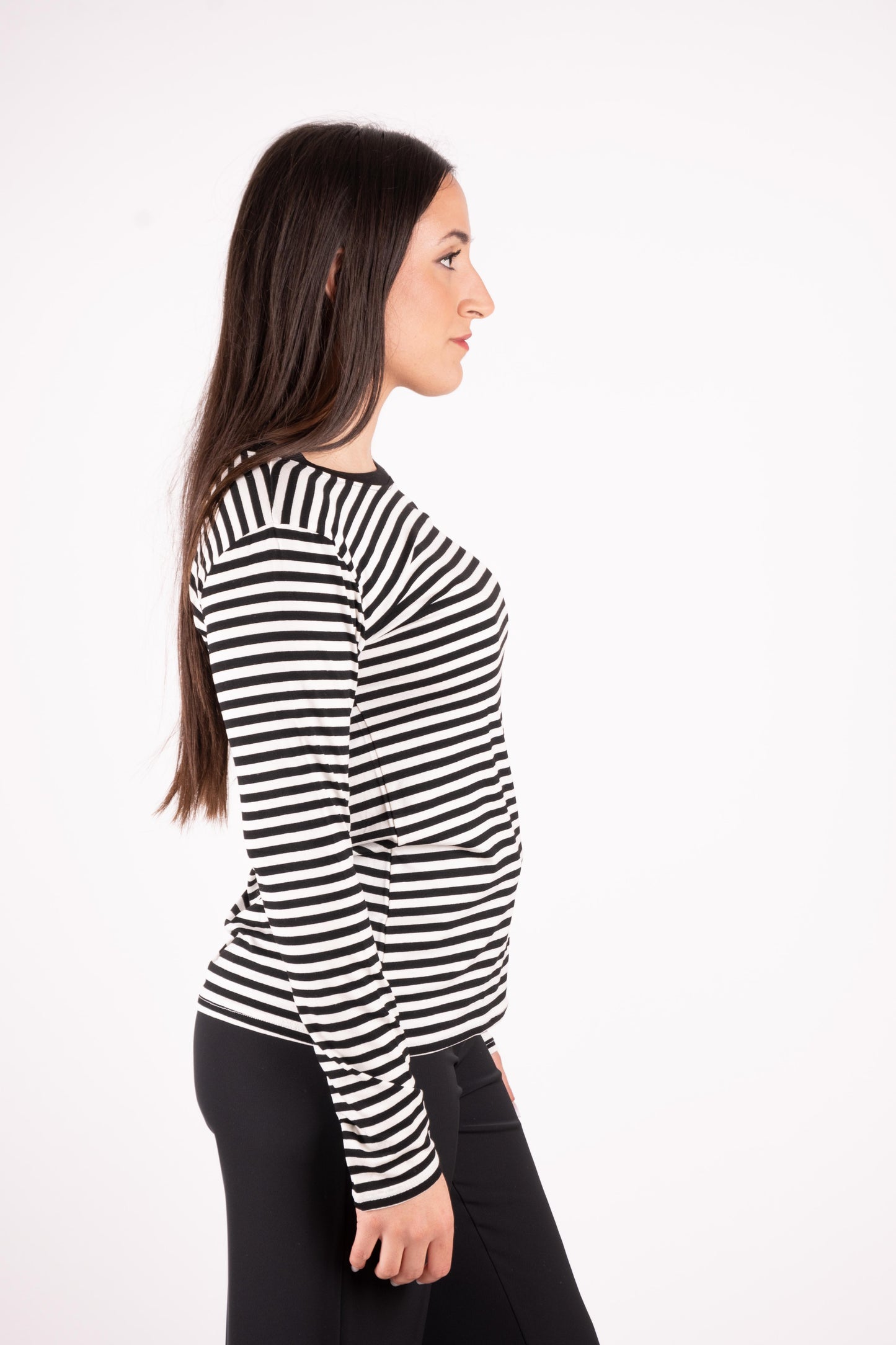 Susy Mix T-shirt basic rigata 2588 02 Susy Mix 
