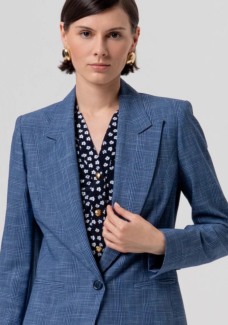 FRACOMINA BLAZER MONOPETTO FANTASIA GALLES FR26SJ2001W645O2 166 Fracomina Preview 