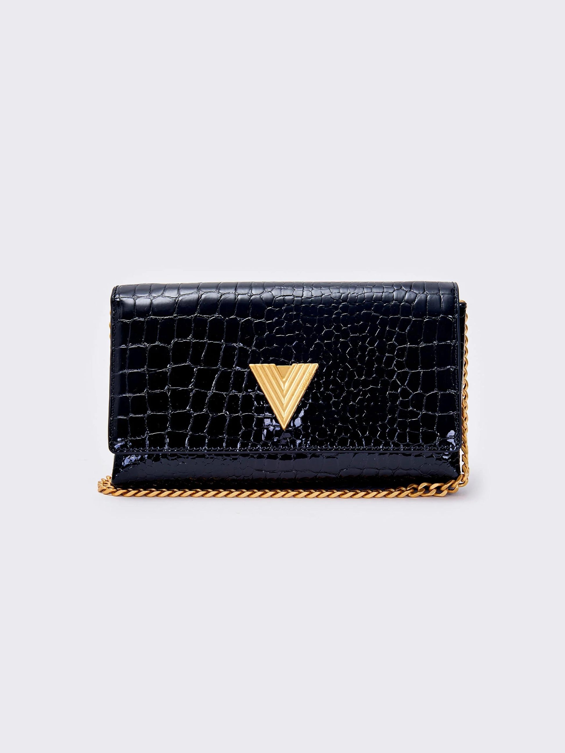 Vicolo Shibuya Tracollo in vernice stampa cocco XF0013 02 Vicolo 