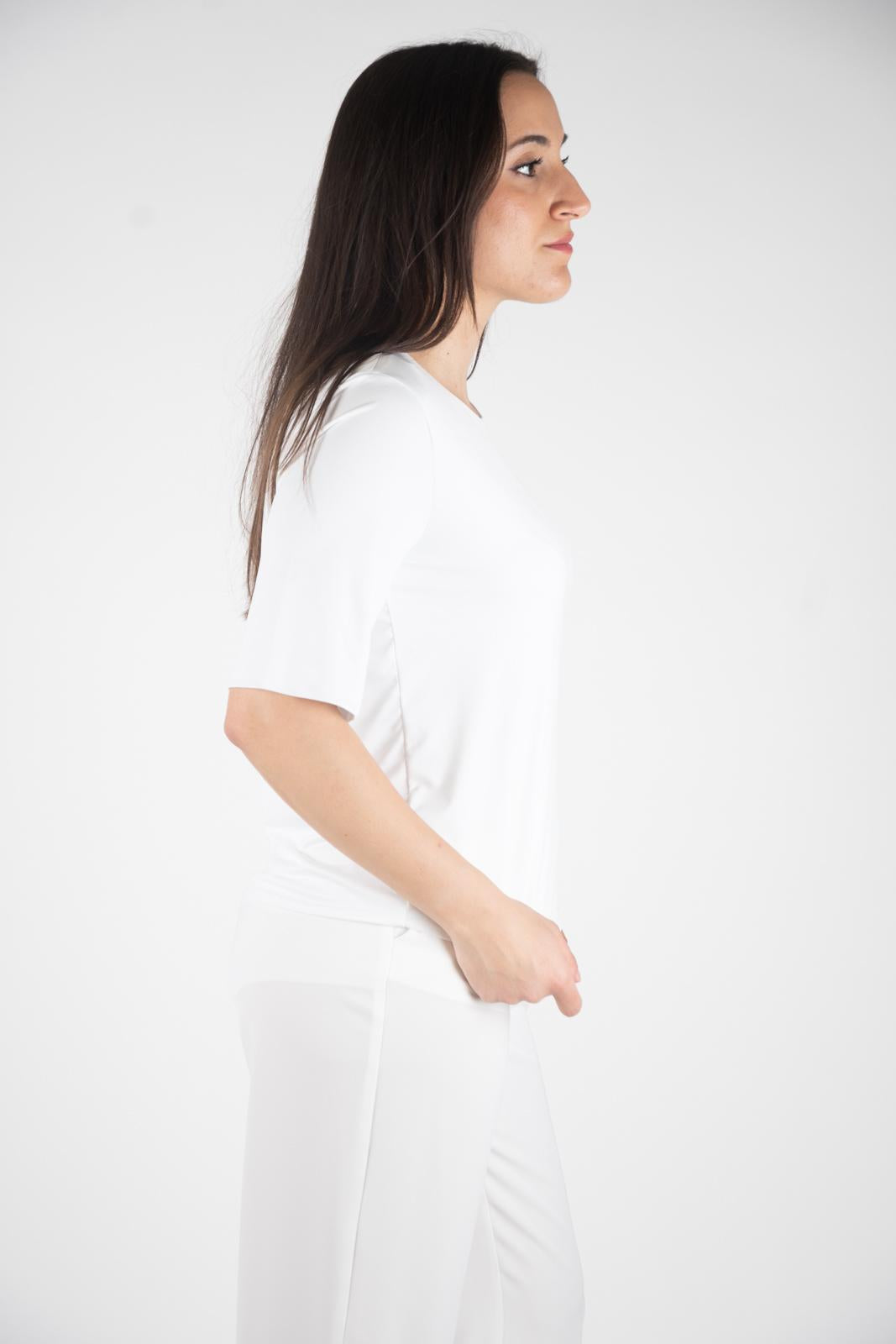 Ji Jil T-Shirt jersey doppiato JPE24TS2180JE0129 0001 Ji Jil 