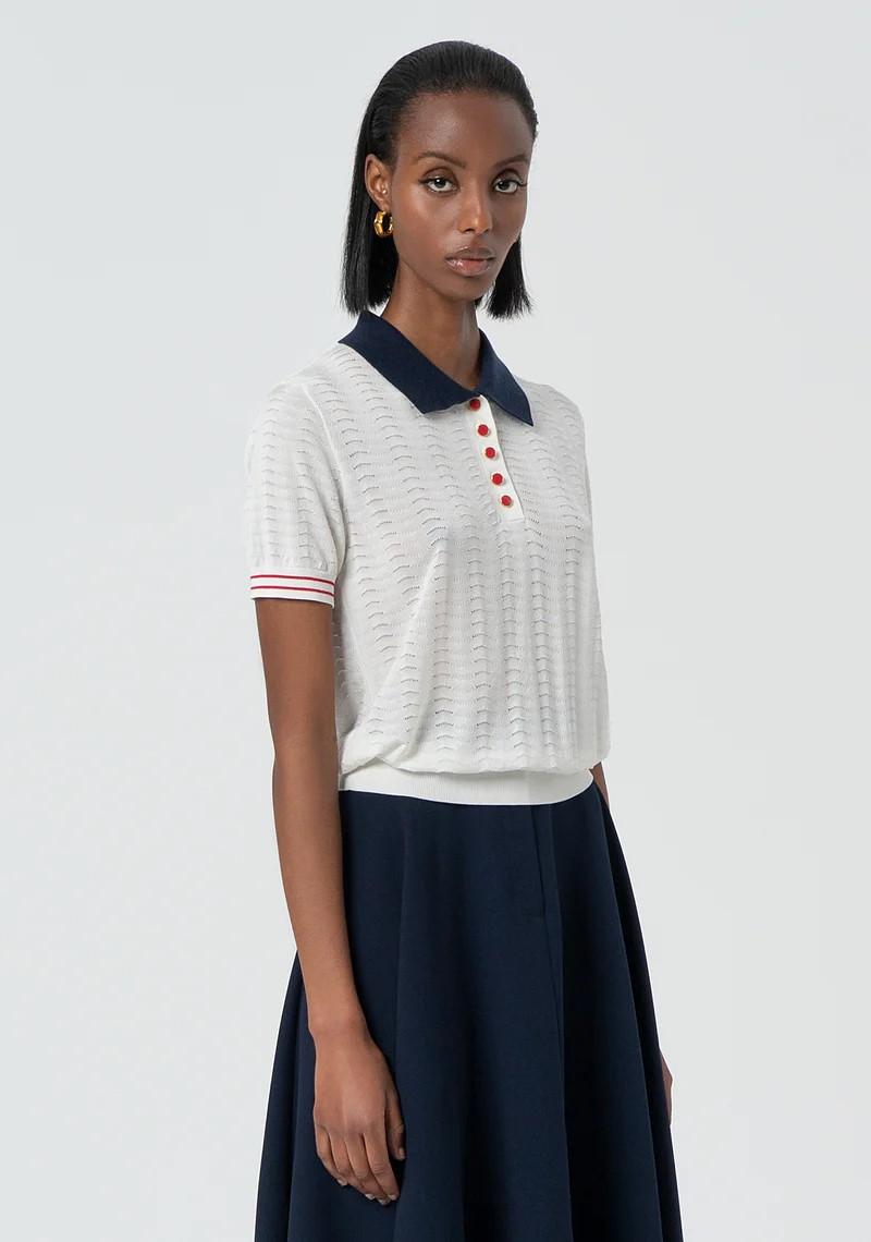 Fracomina Polo misto seta FR25ST7015K54501 T05 Fracomina Preview 