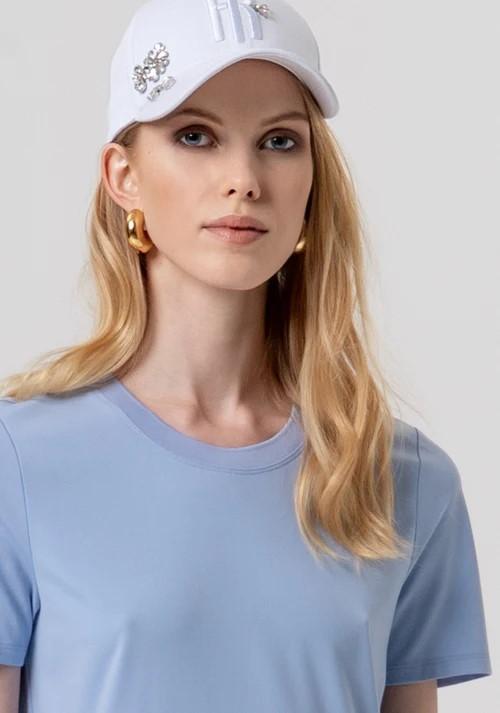 FRACOMINA T-SHIRT BASIC IN VISCOSA FP26ST3014J43301 L99 Fracomina Jeans 