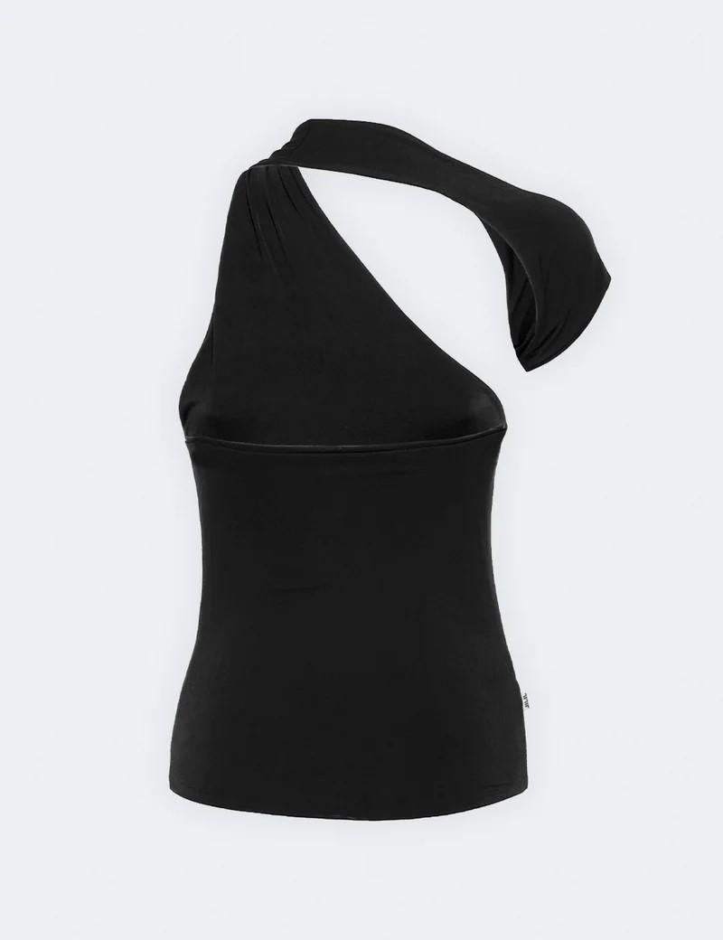 Ji Jil Maglia monospalla asimmetrica JPE24TS2170JE0129 0002 Ji Jil 