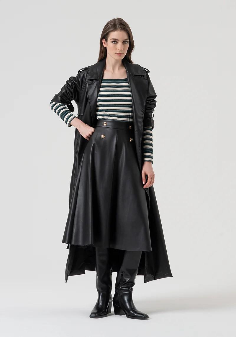 Fracomina Maglia scollo quadrato righe FR25WT3027J489N8 T68 Fracomina Preview 