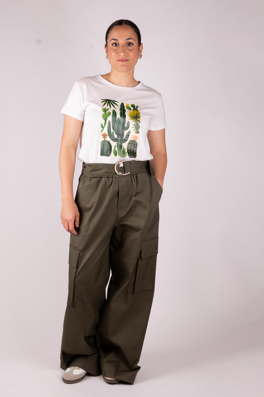 Vicolo T-shirt Cactus RD1026 01 Vicolo 