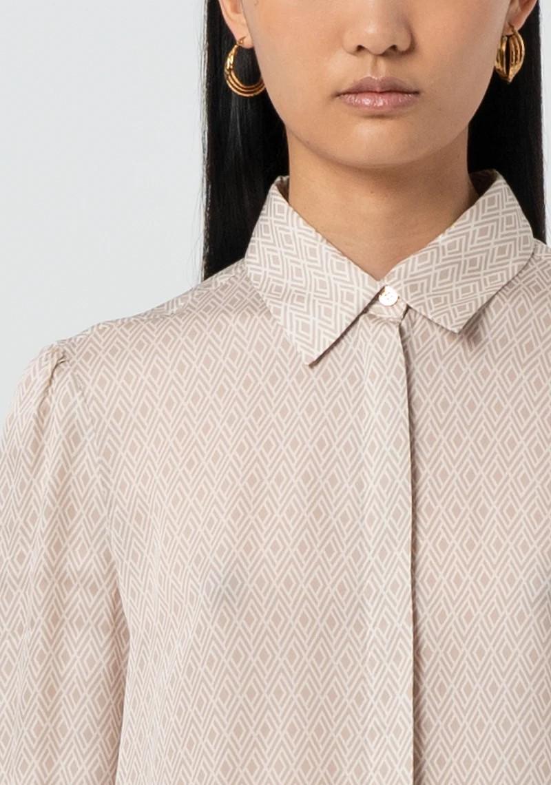 Fracomina Camicia stampa geometrica FR25ST6021W774J7 541 Fracomina Preview 