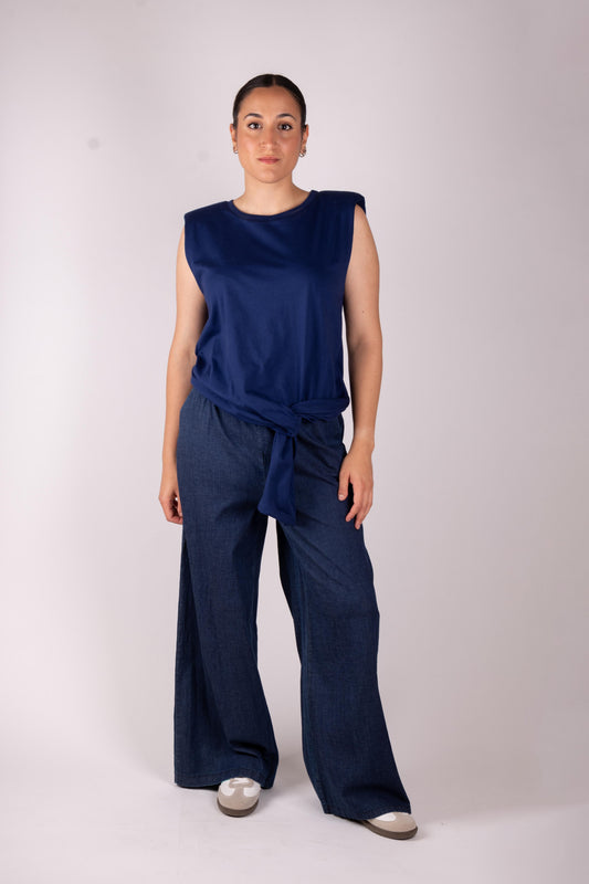 Chili Pantalone in denim leggero 2387T57 01 Chili 