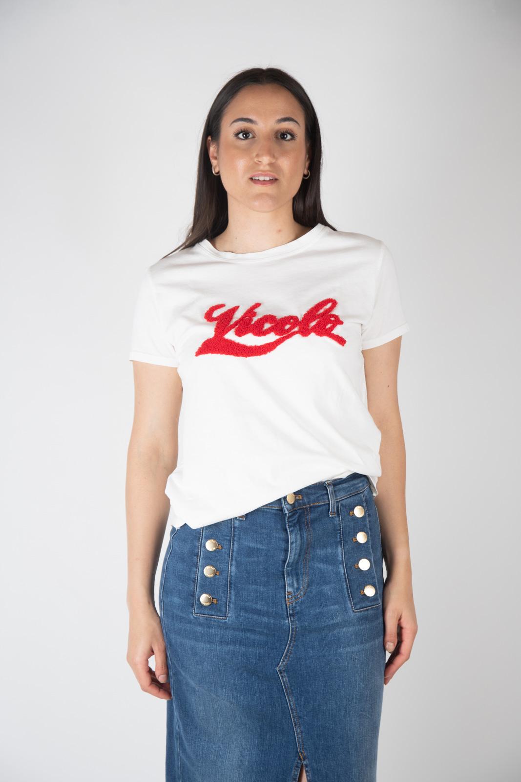 Vicolo T-Shirt logo a rilievo RB0479 02 Vicolo 