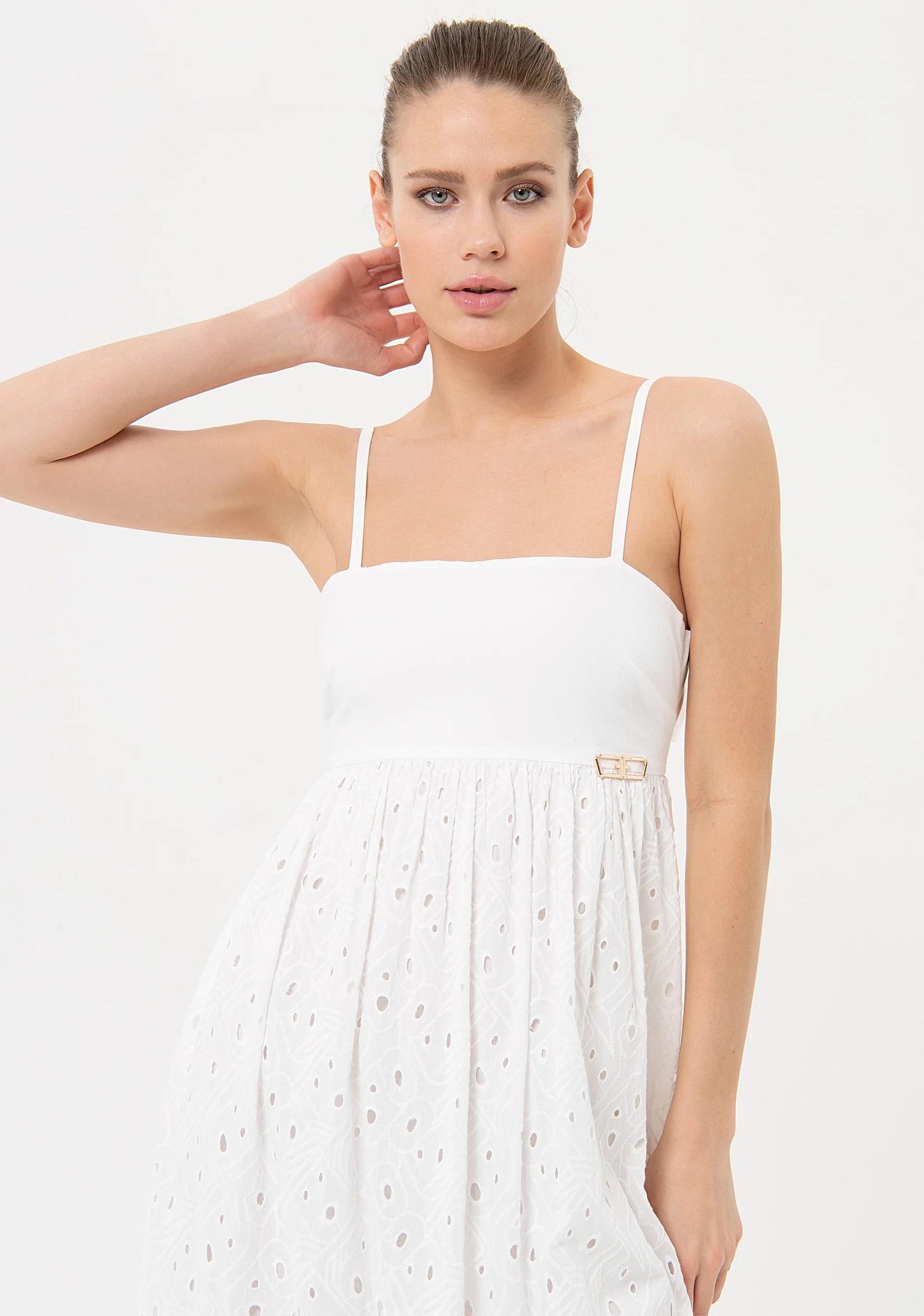 Fracomina Abito lungo pizzo San Gallo FJ24SD3003W40401 278 Fracomina Easy chic 