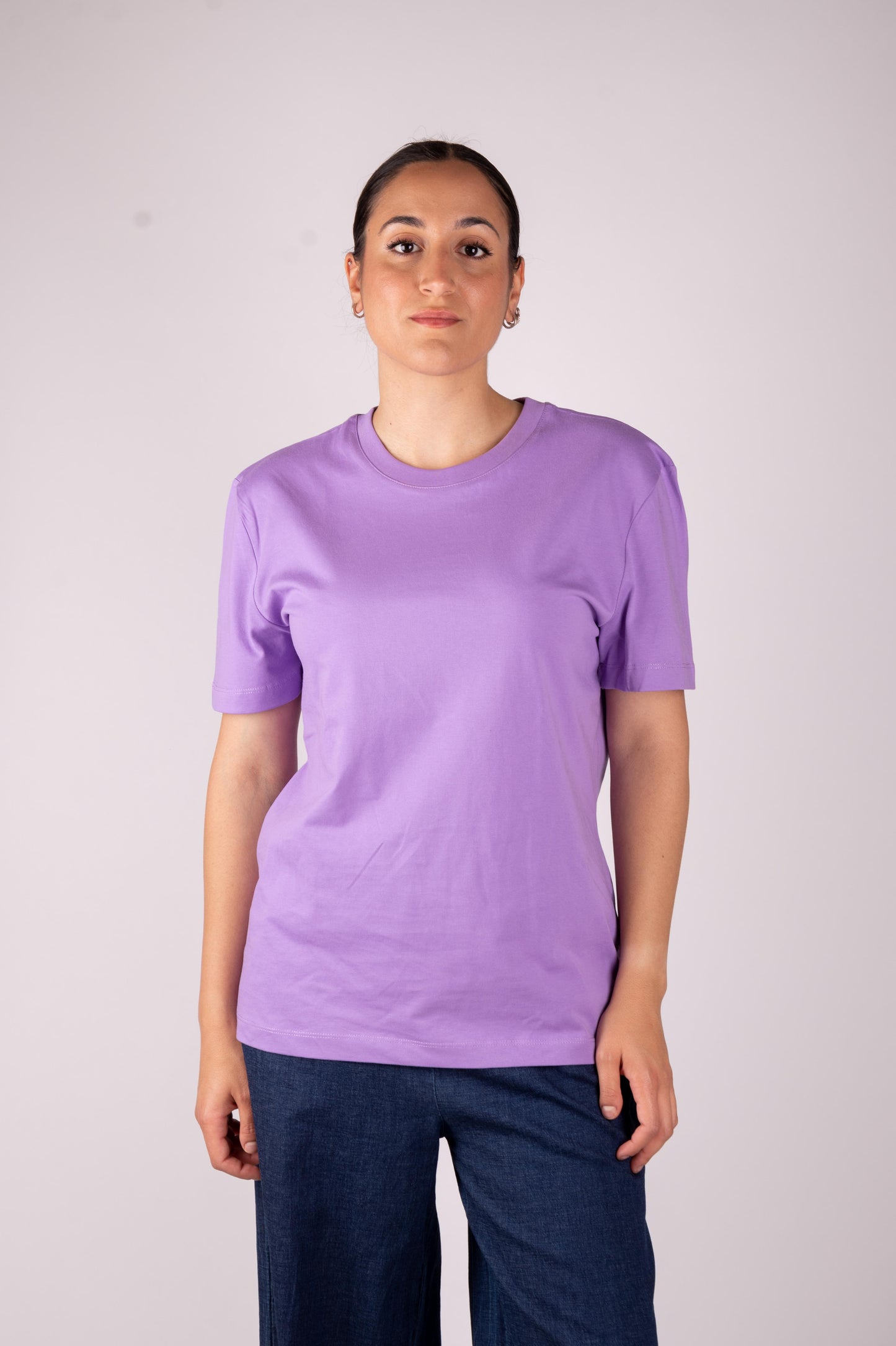 Lumina T-shirt basic cotone unito L8869 06 LUMINA 