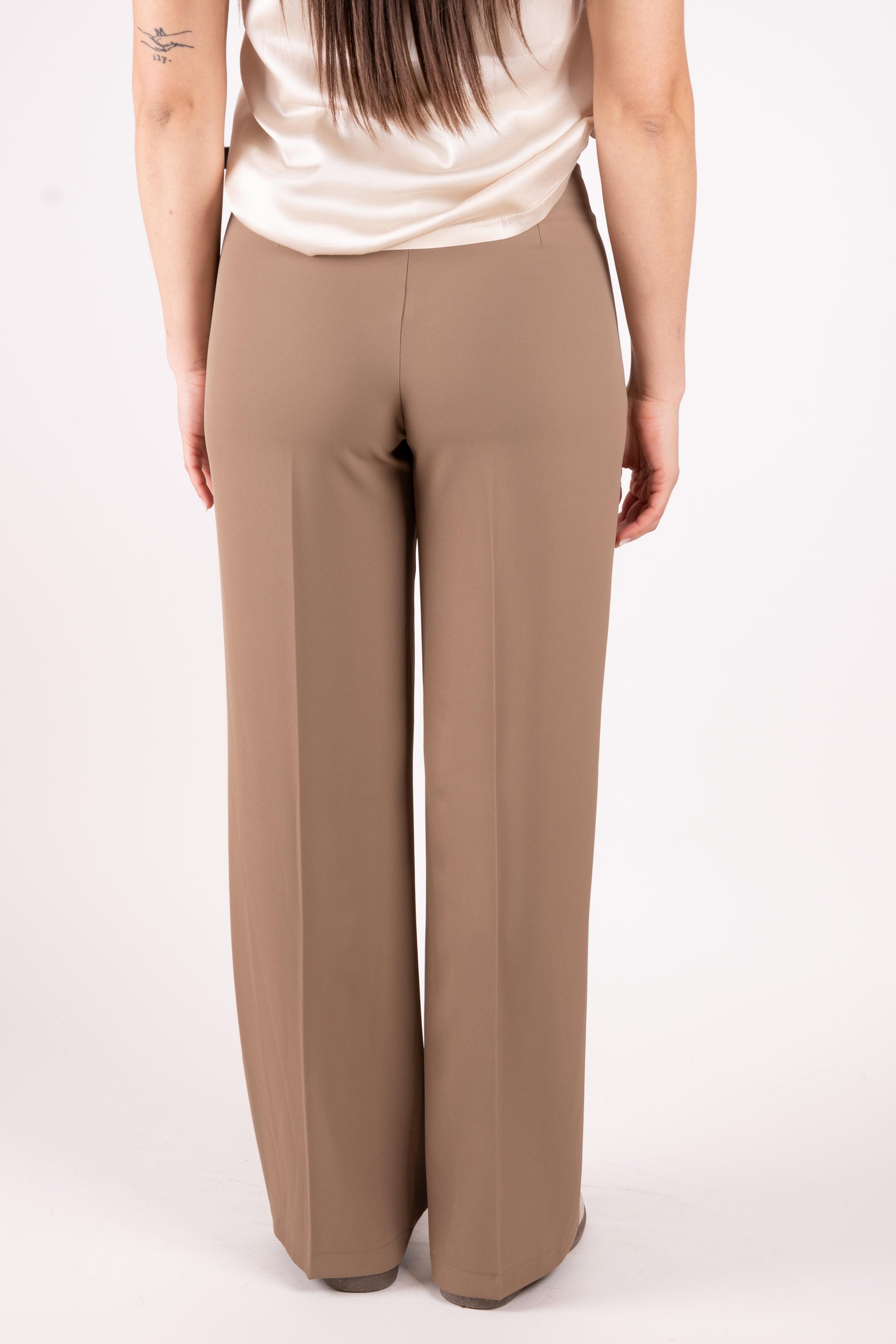 SusyMix Pantalone a Palazzo con cintura T1765U136 02 Susy Mix 
