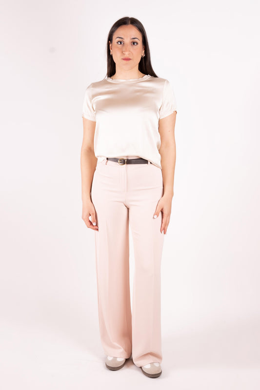 SusyMix Pantalone a Palazzo con cintura T1765U136 03 Susy Mix 