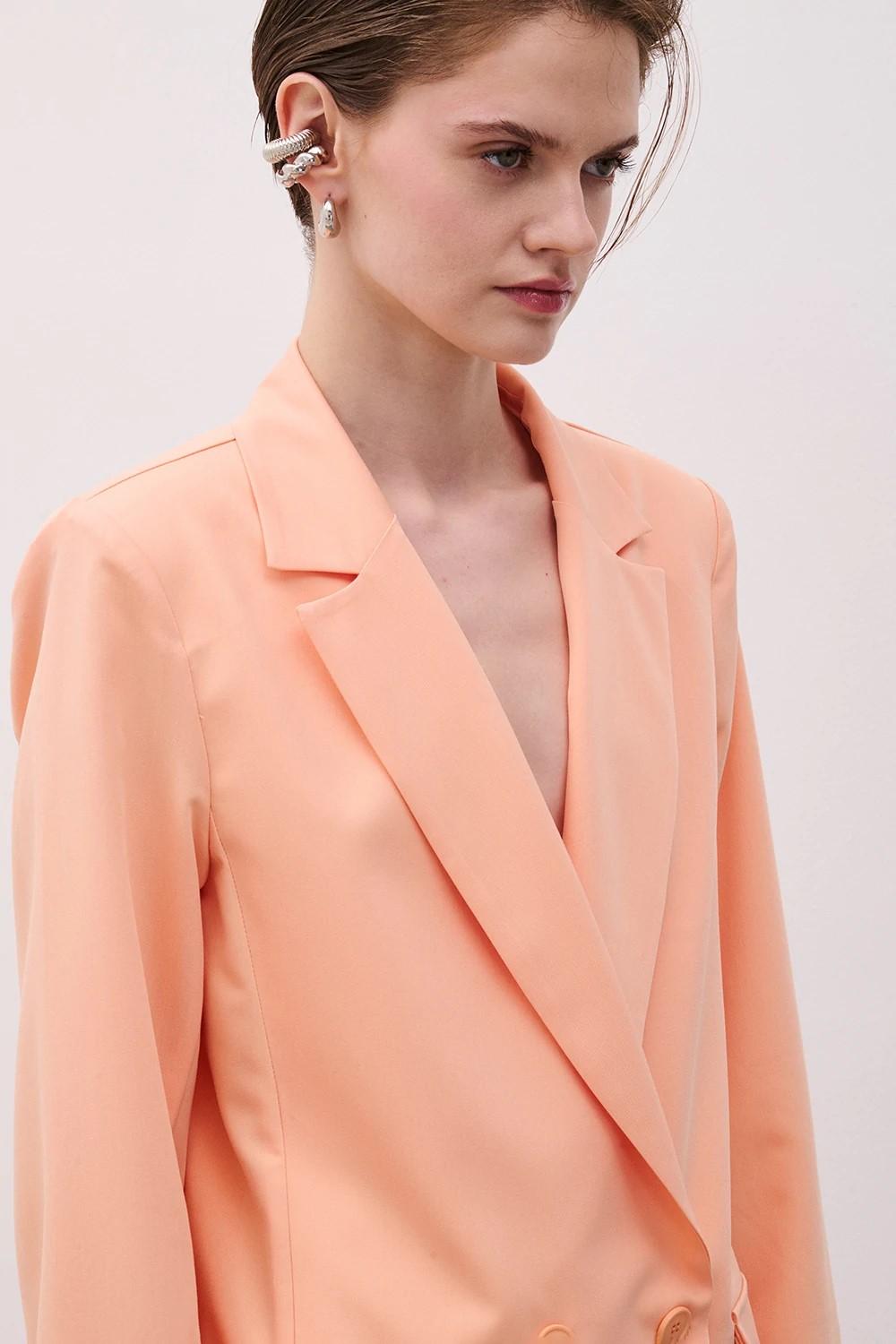TWO WAY BLAZER DOPPIOPETTO OVERSIZE WGIA26SGR320 01 TWO WAY 