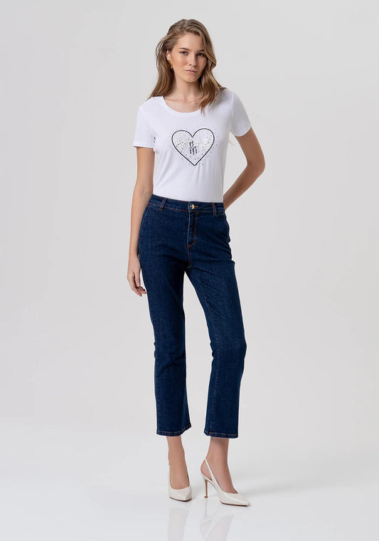FRACOMINA JEANS BOOTCUT LAVAGGIO RAW FR26SV9007D46093 L23 Fracomina Preview 