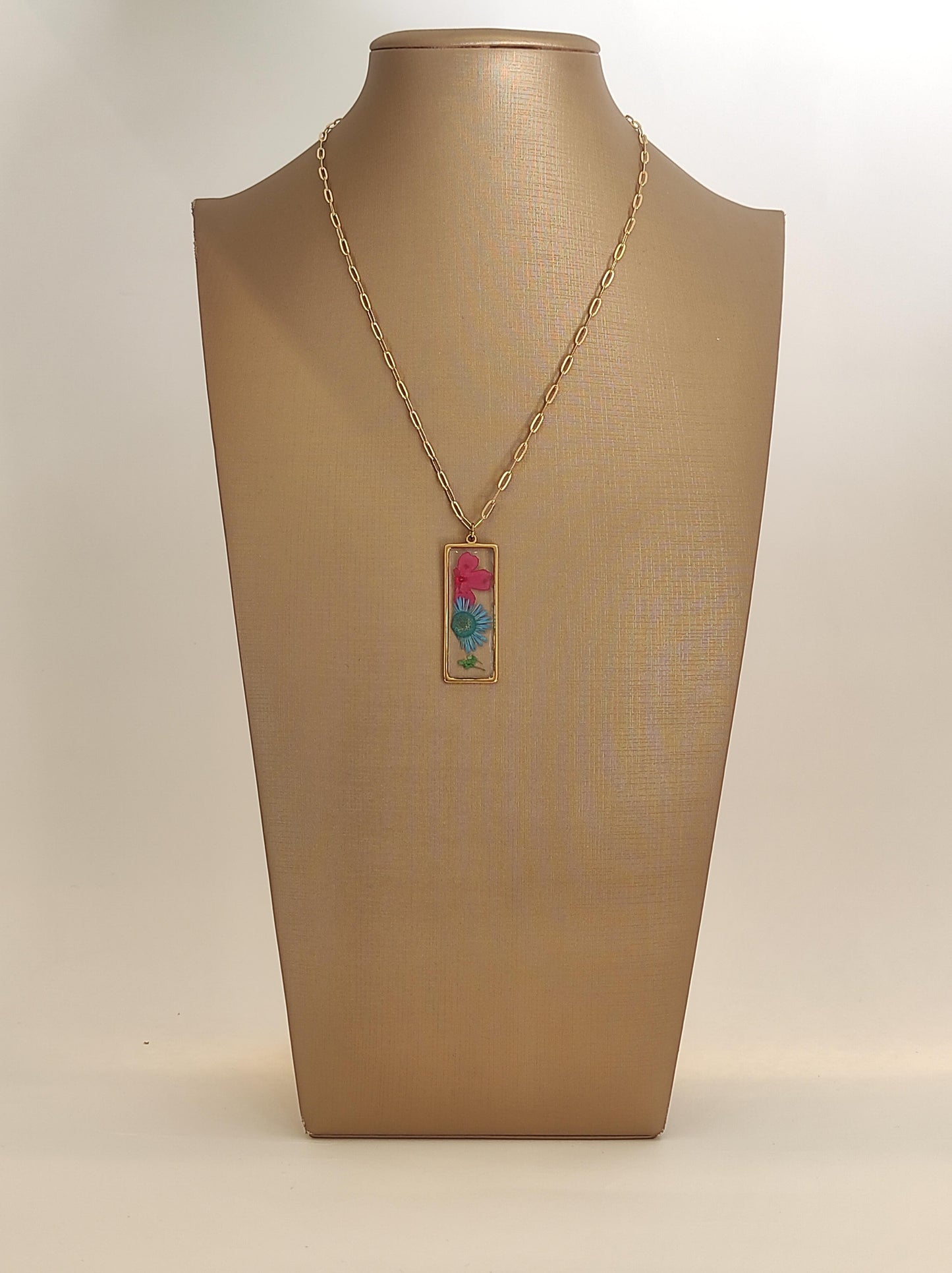 CHILI Collana pendente in vetro dipinto COLLANA 08/A25 01 Chili 