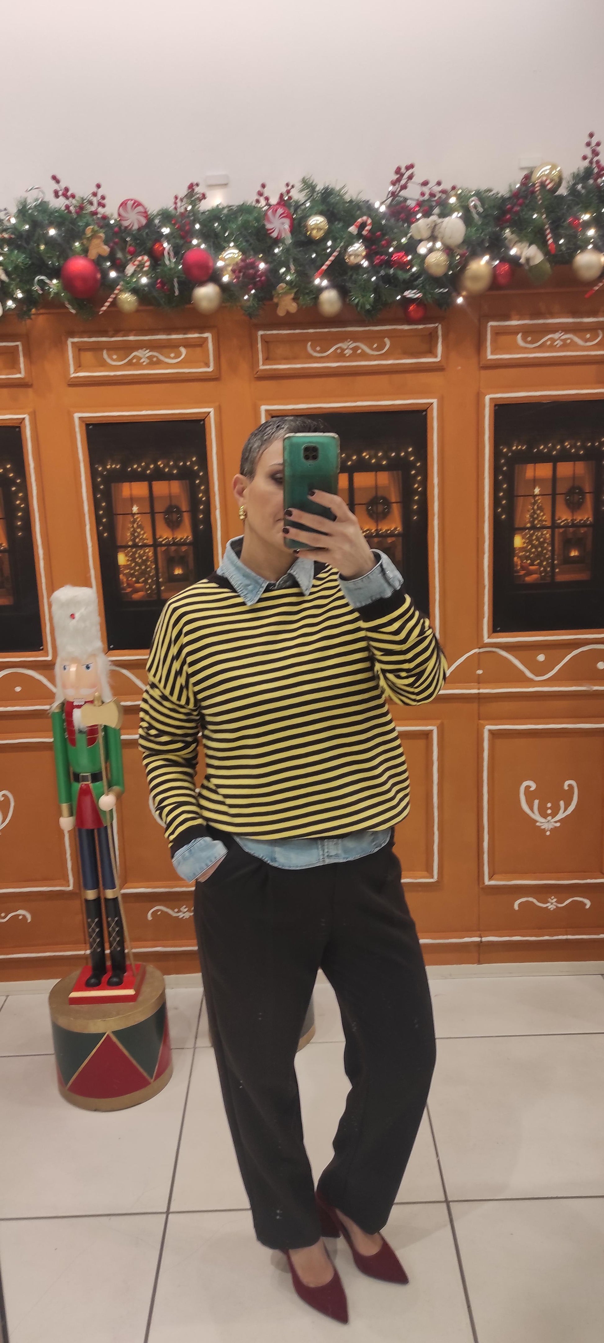 Chili Maglia righe in contrasto W25316X 02 Chili 