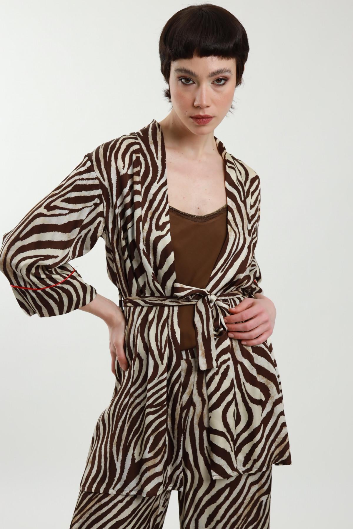 Susymix Kimono fantasia zebrata 24314G6 01 Susy Mix 