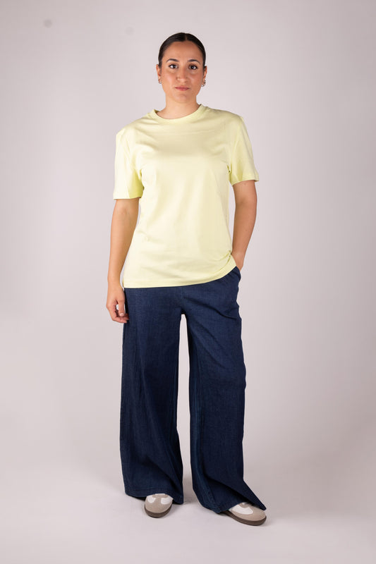 Lumina T-shirt basic cotone unito L8869 02 LUMINA 